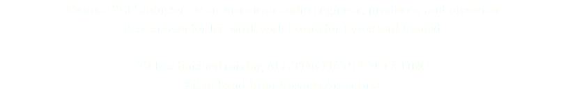 Thomas “TJ” Johnson is an American audio engineer, producer, and musician. Best known for his work with Porno for Pyros and Rancid. TJ has finished mixing ALL THE HATS UNO A UNO Killer band from Rosario Argentina.